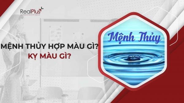 Cac mau sac tuong sinh va tuong hop voi nguoi menh Thuy